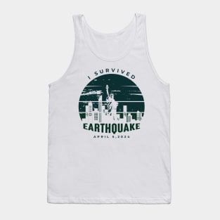 I Survived the NYC Earthquake Tank Top